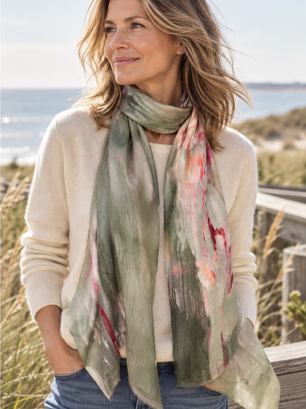 Lightweight Cashmere Wrap